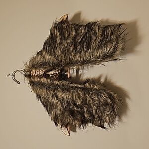 Faux Fur Collar mix colour